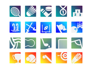 Minimal Gradient National Sport Day