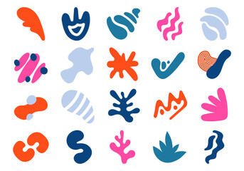 Fototapeta premium Minimal Organic Abstract Shape