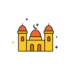Icons for muslim hajj
