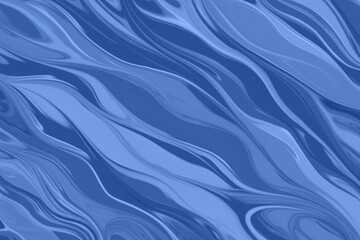 Water flow wave blue pattern background design. Abstract blue background with waves, liquid, metal, paint. Three-dimensional