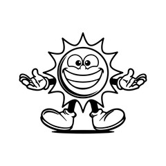 Sun Vector illustration