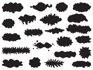 ABSTRACT BOHO SHAPE SILHOUETTE