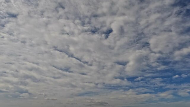 timelapse clip of overcast - mysterious backdrop with clouds