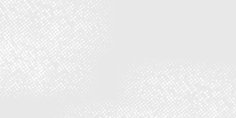 Dot white gray wave light technology texture background. modern simpel good art