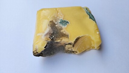 Mozzarella cheese that has become moldy due to improper storage or being expired is no longer...