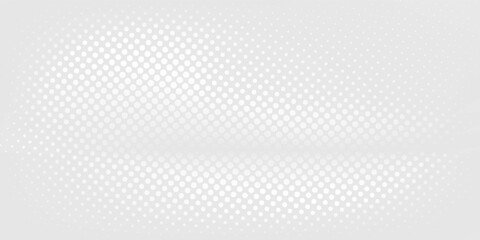 Dot white gray wave light technology texture background. modern