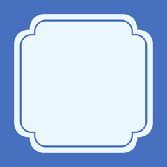 Cute square pattern illustration