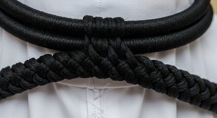 Close-up of a Traditional Arabian Agal