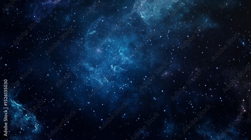 Wall mural abstract cosmos background. space dark background with fragment of our galaxy