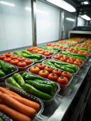fresh vegetables at the market