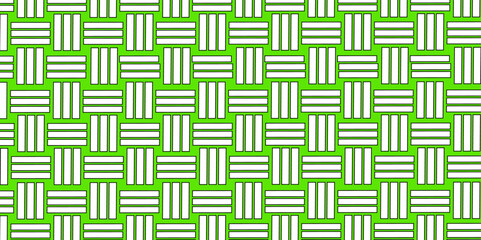 Weave Pattern Showing Repetition Useful as Background. Minimal line Seamless geometric pattern with shapes. Decoration and maze ornament square wall tile. colorful rattan weave texture background.