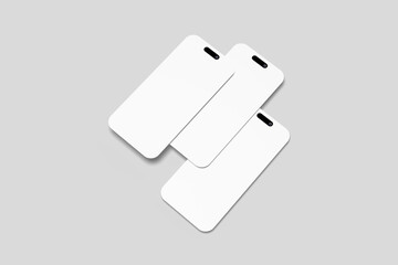 Phone Screen Display Mockup