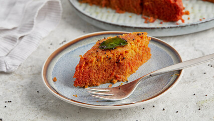 Dhokla Kichererbsenkuchen