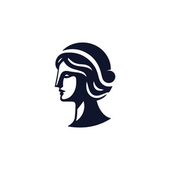 Roman lady logo
