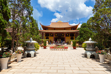 Truc Lam pagoda,Dalat,Vietnam,Southeast-Asia,Asia