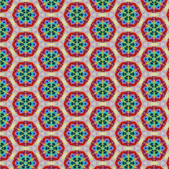 multicolor seamless watercolor geometry pattern for unique and elegant fabric printing purposes also abstract