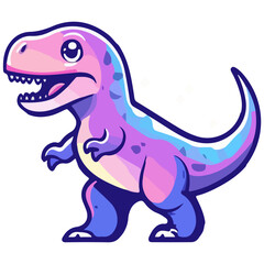 Fototapeta premium tyrannosaurus, ancient animal, vector, transparent background, creature, animal, icon, dinosaur, wildlife, nature, isolated, jurassic, extinct, dino, prehistoric