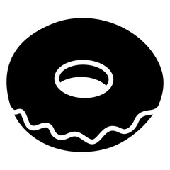 Logo pastelería. Icono donut