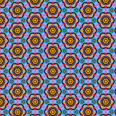 multicolor seamless watercolor geometry pattern for unique and elegant fabric printing purposes also abstract