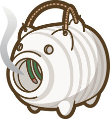 ブタの蚊取り線香