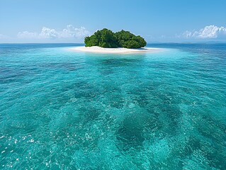 "Serene Ocean Island Escape"