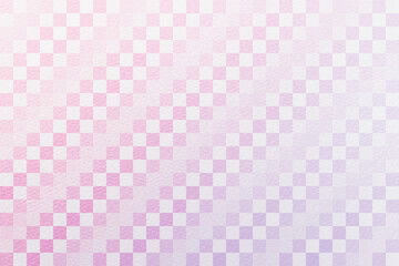 ざらざらした紙と紫色のモザイク