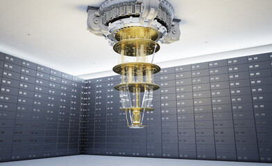 Quantum computer machine