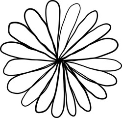 Scribble Circle Hand Drawn Texture