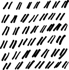 Scribble Square Hand Drawn Texture