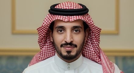 Portrait of a Saudi Arabian Man