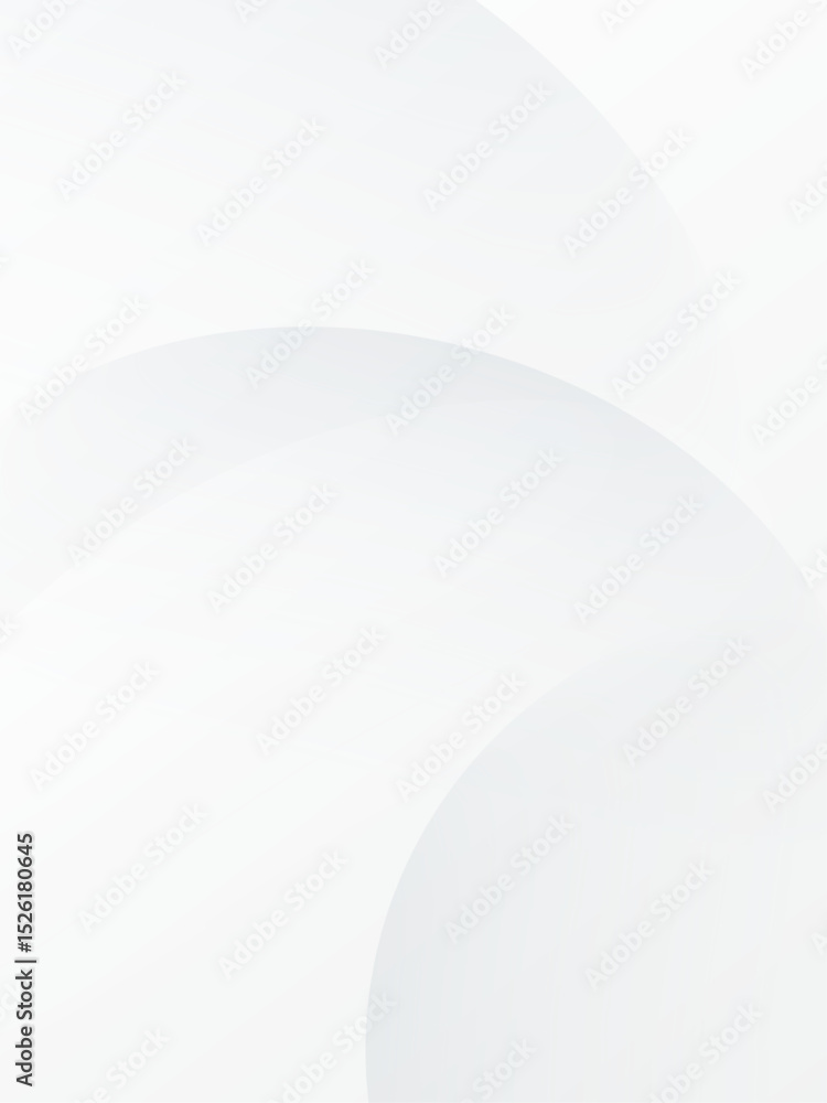 Aufkleber white background vertical. geometric circle design. template layout on screen device.