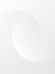 white background vertical. geometric circle design. template layout on screen device.