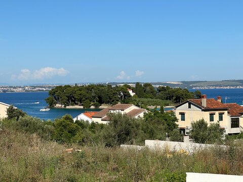 Galevac (&Scaron;koljić) from a Hill in Preko on Otok Ugljan (an island near Zadar. Croatia)