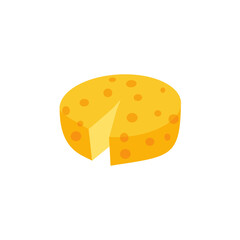 cheese and crackers vector on transparent