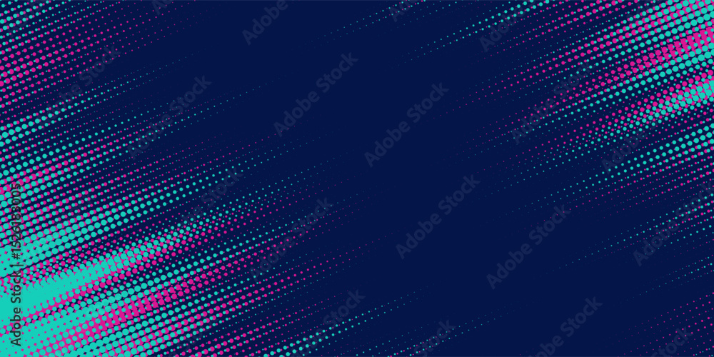 Poster vector halftone gradient effect. vibrant abstract background. eps 10