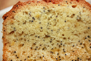 Homemade Lemon Poppy Seed Cake