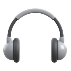 Headphone 3d icon