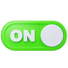 Toggle ON Button