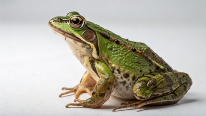 Fototapeta premium Frog on studio background
