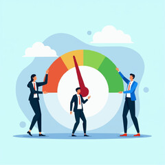 business man and business concept