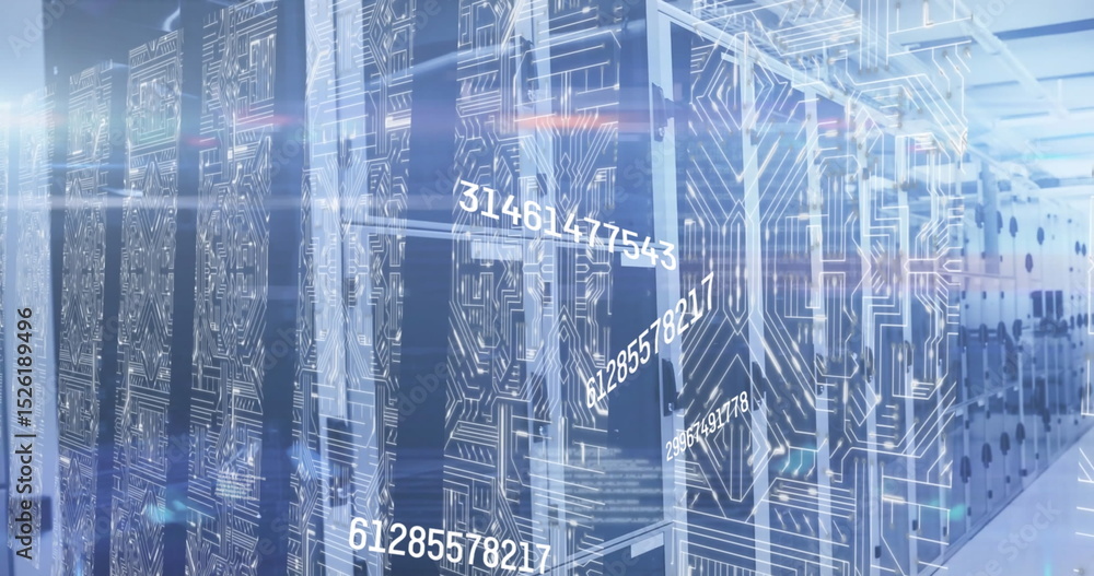 Poster image of data processing over shapes