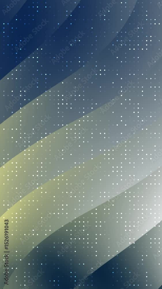 Poster vertical elegant blue and yellow gradient background with subtle dotted pattern for modern digital d