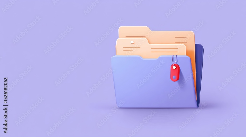 Poster Antivirus Scanner Indicating Phishing Folder With Highlighted Alerts in a Clean Layout for Better User Awareness