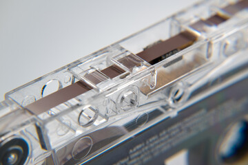 Cassette tape, audio storage medium.