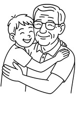 father and son