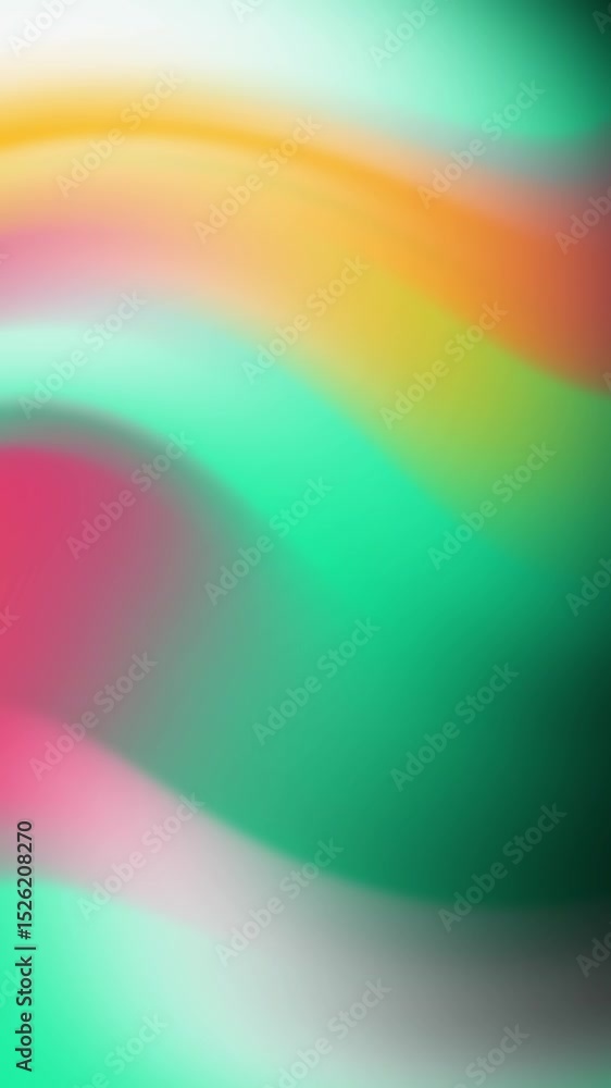 Poster vertical gradient mesh animation with smooth color transitions creating a vibrant and dynamic backdr