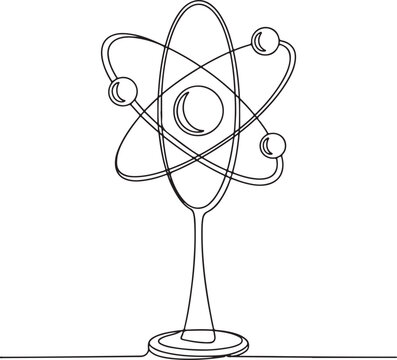 Atomic Structure clip art preview