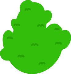 나무 덤불 드로잉 아이콘(tree bush drawing icon)