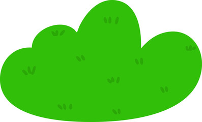 나무 덤불 드로잉 아이콘(tree bush drawing icon)