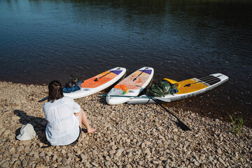 Relaxing by the tranquil waters Join a StandUp Paddleboarding adventure, a perfect mix of leisure and fitness that allows you to explore nature with friends while enjoying the picturesque horizon